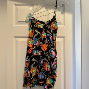 Lucy in the Sky black sequined dress